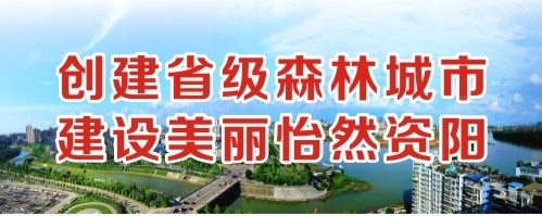 啊好爽操我创建省级森林城市 建设美丽怡然资阳